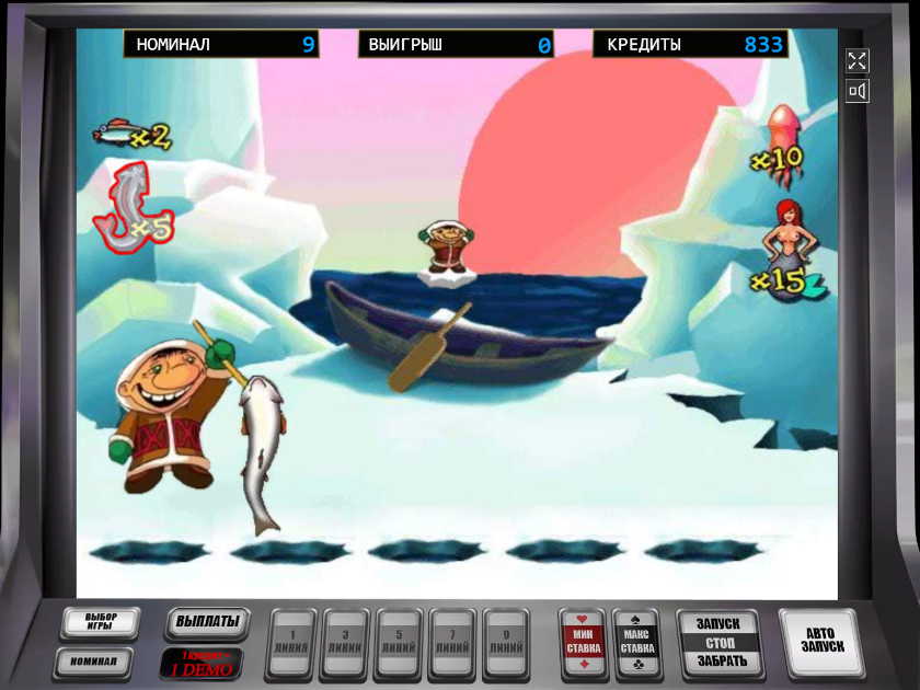 Бонусы Чукча Бонусная игра Чукча