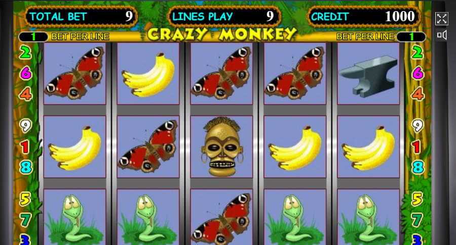 Слот Крейзи Манки есть почти в каждом интернет казино Автомат обезьянки, играть на реальные рубли
